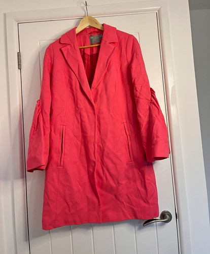 Asos pink mid length - pink, overcoat