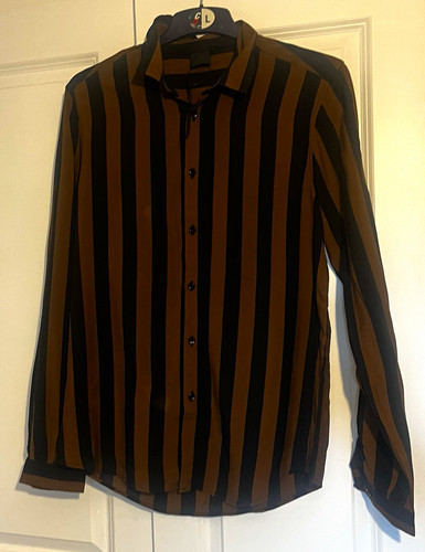 Asos women striped button - striped, button-up