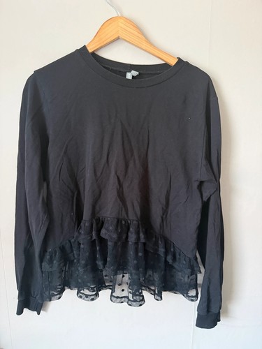 Black long sleeve - , top