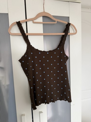 Asos brown polka - asos, top