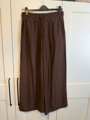 Asos brown wide leg trousers - wide,