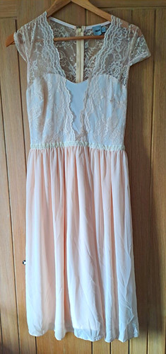 Asos pink lace neck - asos,