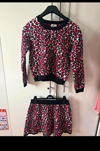 Asos pink leopard print knit - asos,