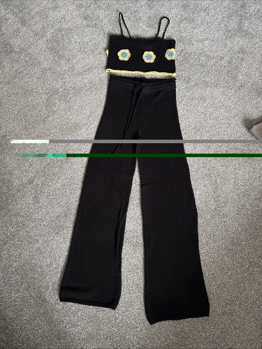 Black knit coord - black,