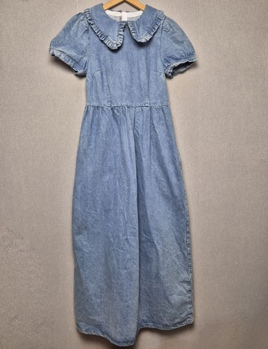 Asos denim midi dress size - midi, 12