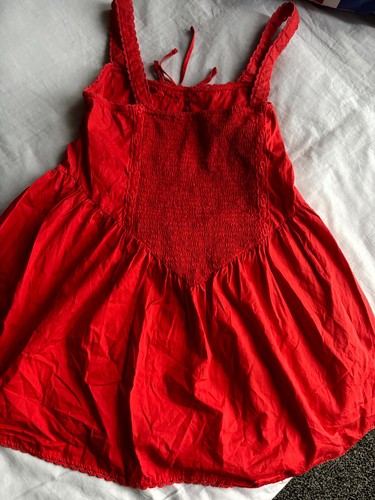 Asos design red cotton - asos,