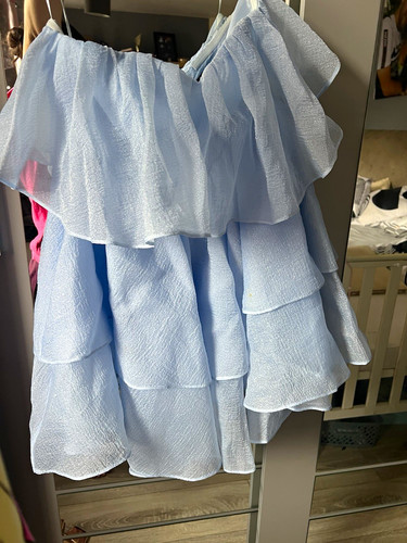 Asos light blue - asos, off-shoulder