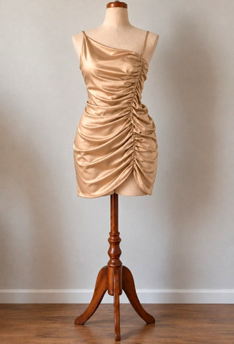 Asos design champagne satin - design,