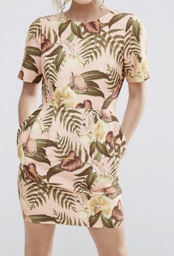Asos floral mini - mini, dress