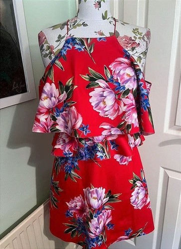 Asos red mini botanical - asos, uk