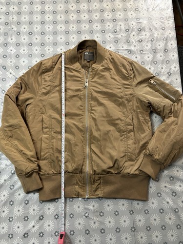 Medium beige asos bomber - medium,