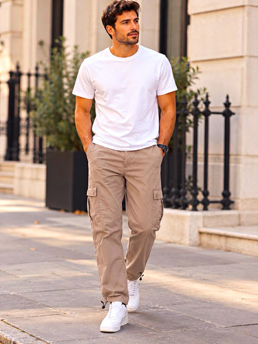 Asos design men beige - beige, cargo
