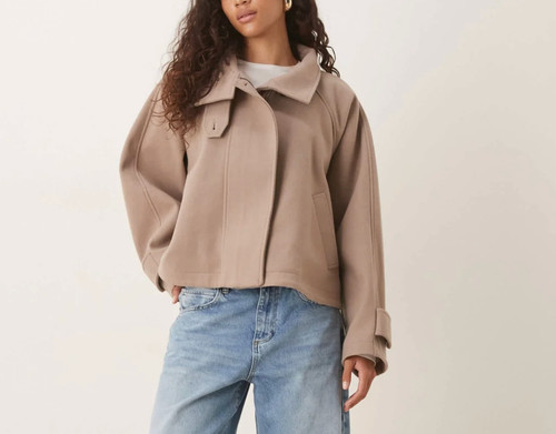 Asos cropped cape formal - cropped,