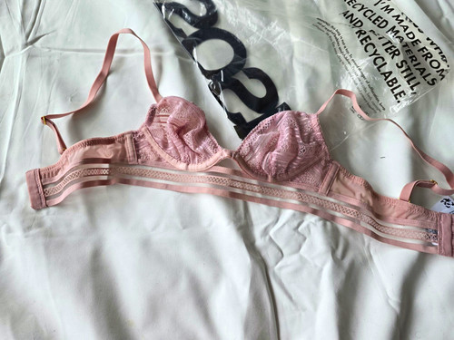 Asos pink lace - lace, bra