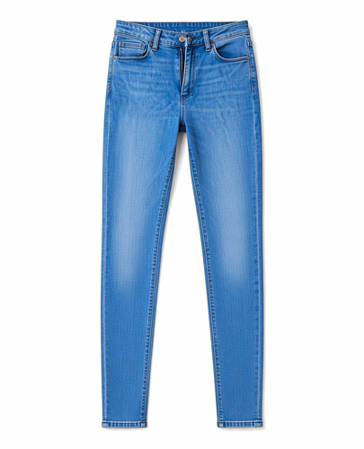 Asos denim light wash blue - denim,