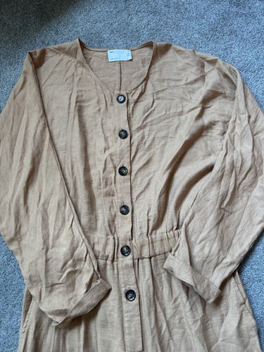 Asos tan jumpsuit with - jumpsuit, pockets