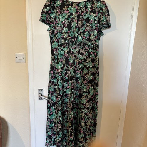 Asos black green floral - black,