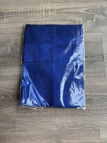 Royal blue aso oke - blue, head