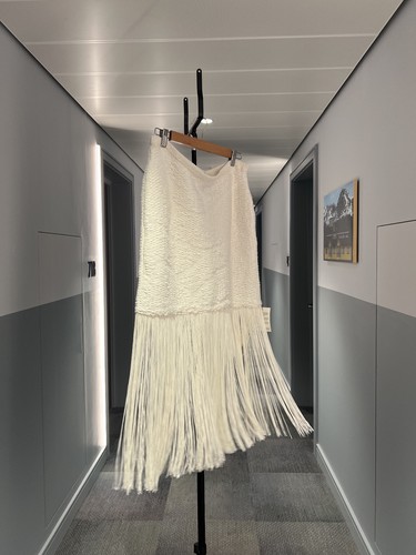 Asos design cream knit fringe - asos,
