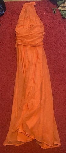 Orange asos dress size - orange,
