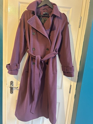 Asos women purple coat size - asos, women's