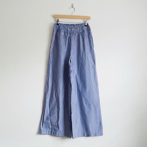 Asos blue red shirred waist - blue/red,