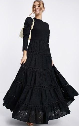 Asos design shirred mixed - design,