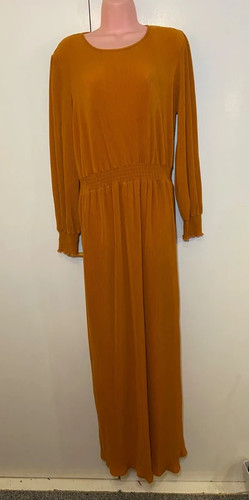 Asos mustard ripped maxi - ripped, dress