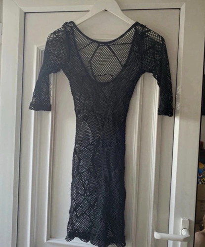 Midi bodycon sheer - sheer, mesh