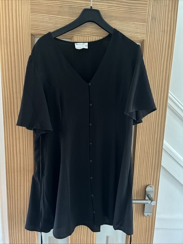 Asos black dress size - 18, new
