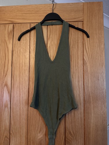 Asos khaki green ribbed - asos,