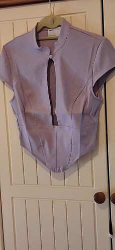 Ladies top size lilac asos - top, 6