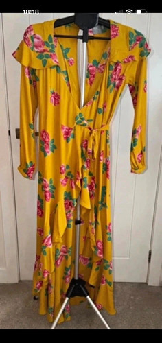 Asos yellow floral neck tie - asos,