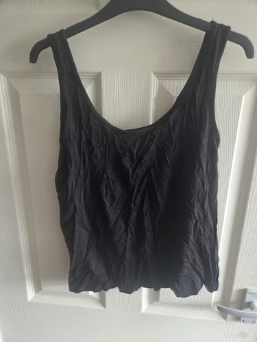 Black asos vest top - top, size