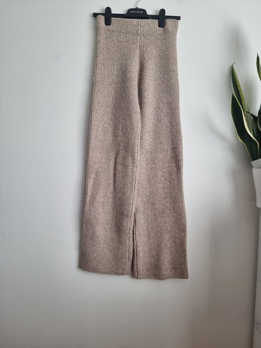 Asos design stone knitted wide - stone,
