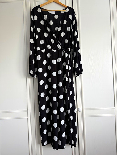 Asos design polka dot wrap - dot,