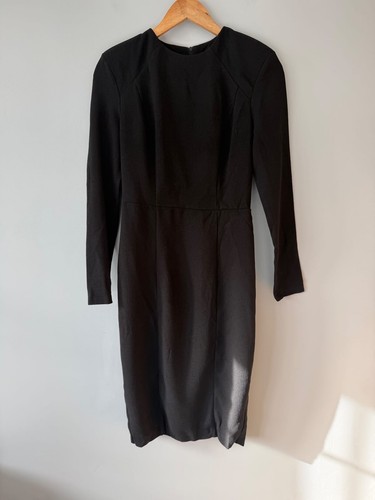 Asos black bodycon midi - asos, dress