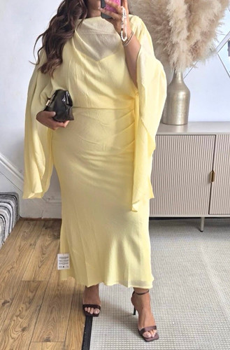 Asos kimono chiffon dress - asos,