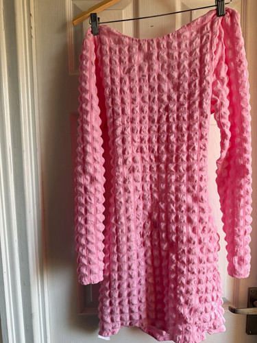 Asos design pink textured - pink,