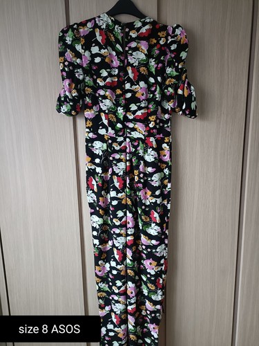 Ladies floral jumpsuit size - ladies, uk
