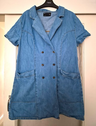 Asos design blue denim cotton - design,