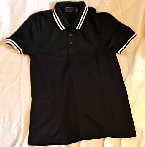 Asos design men black polo - design, men's